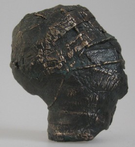 Eva Haralsted Bronze. H: 9 cm